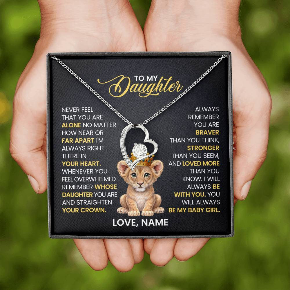 Daughter Forever Love Necklace
