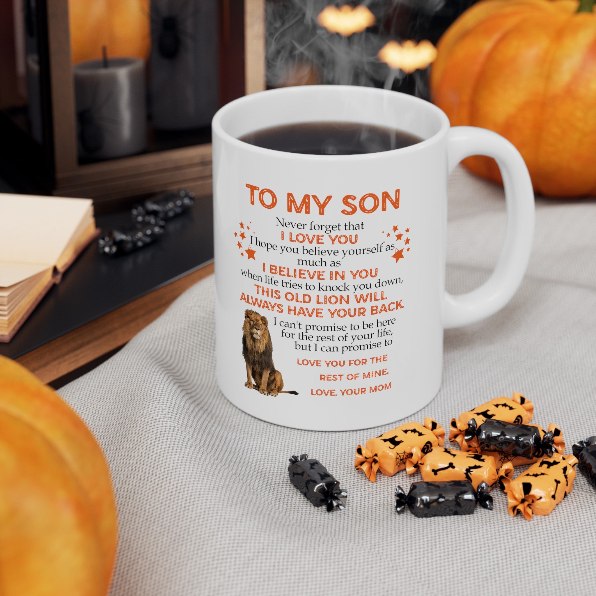 To My Son | Ceramic Mug, (11oz, 15oz)