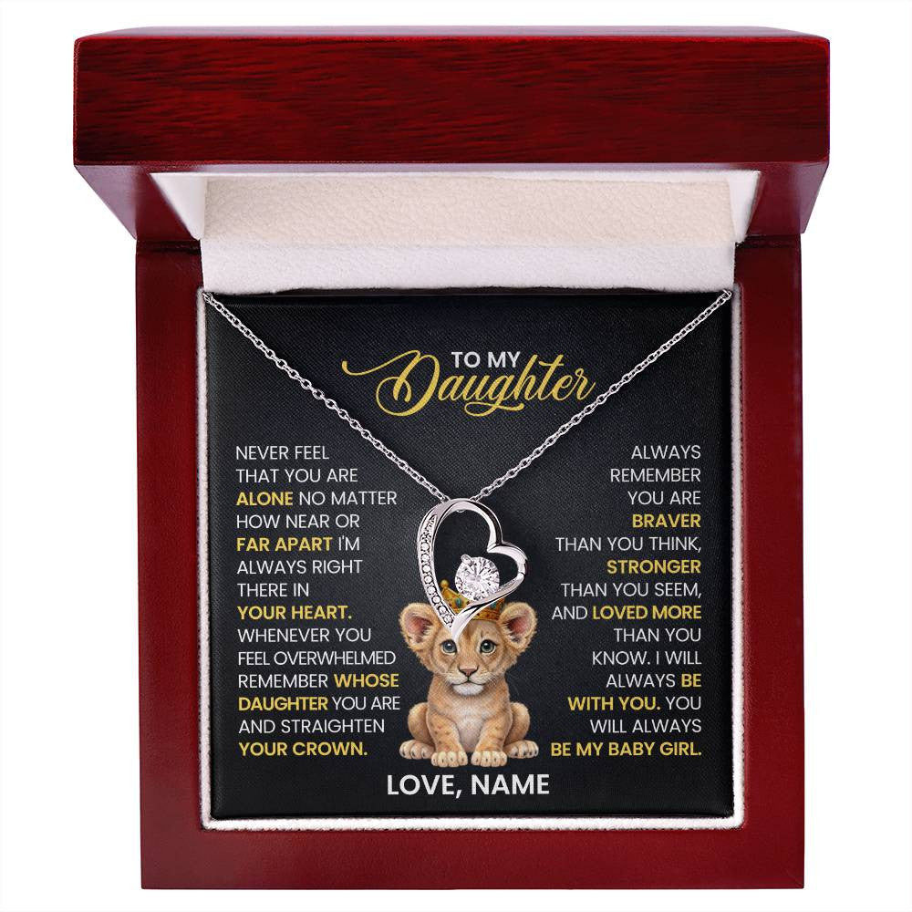Daughter Forever Love Necklace