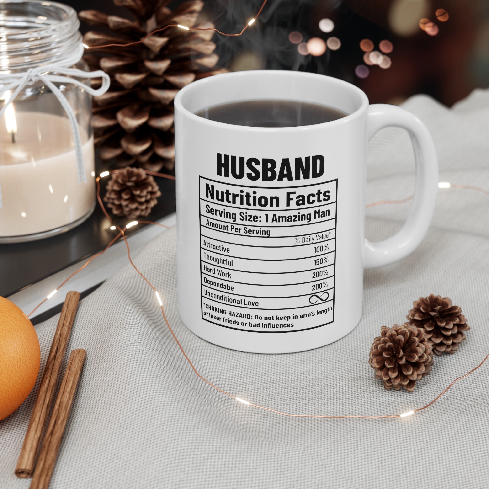 For husband | Ceramic Mug, (11oz, 15oz)