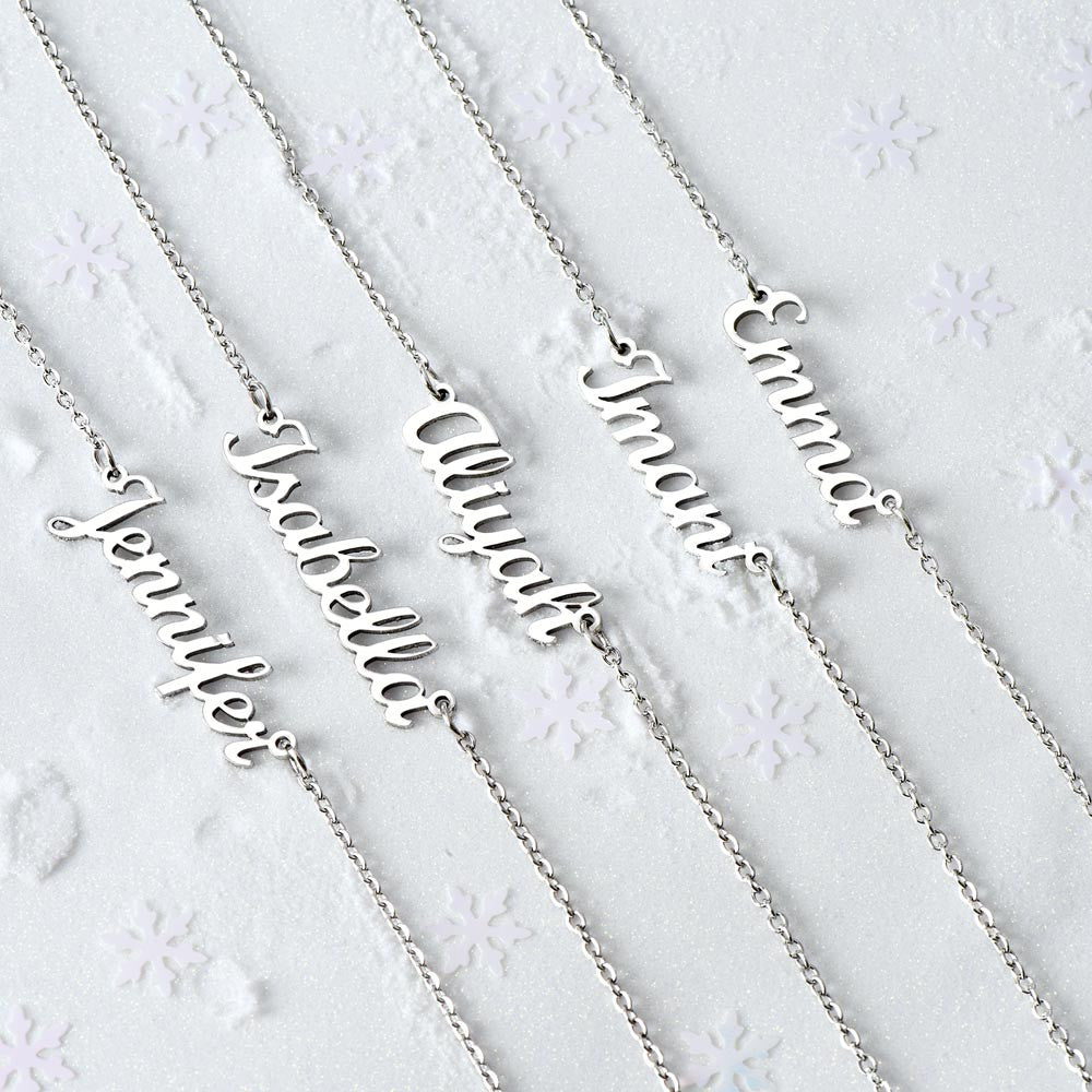 Custom Name Necklace, Personalized Name Necklace