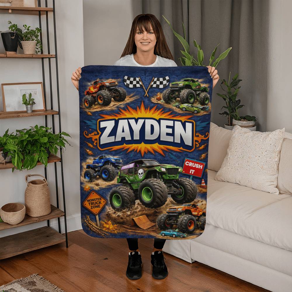 Sherpa Fleece Blanket (3:4)