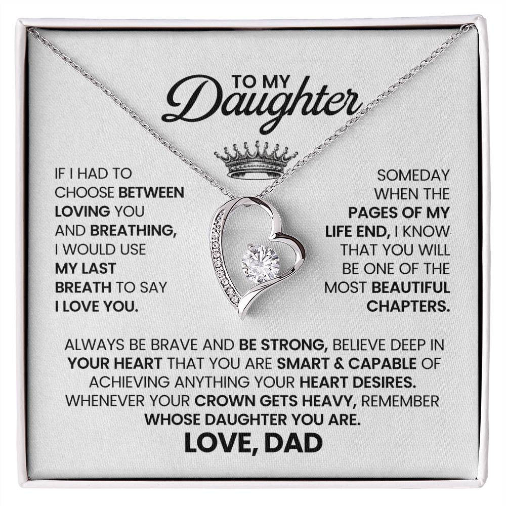 Daughter Forever Love Necklace