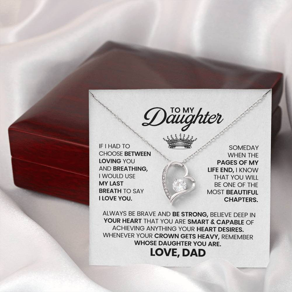 Daughter Forever Love Necklace