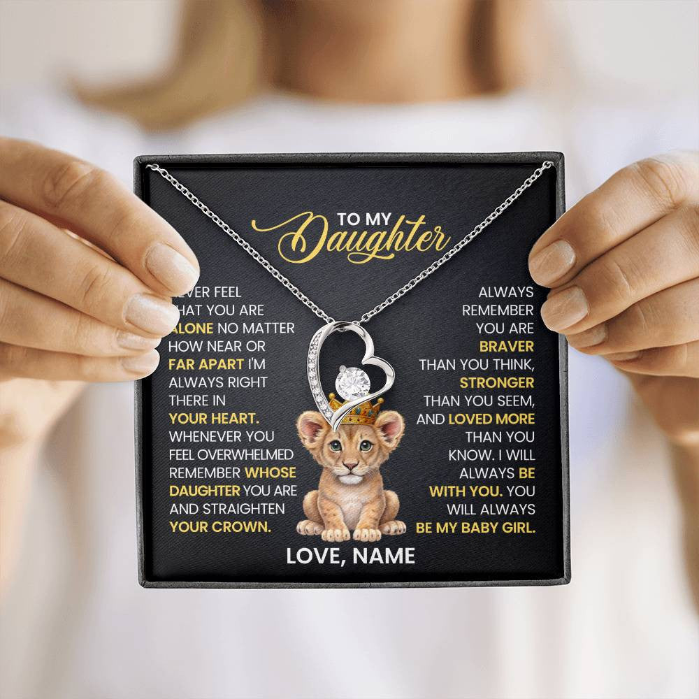 Daughter Forever Love Necklace