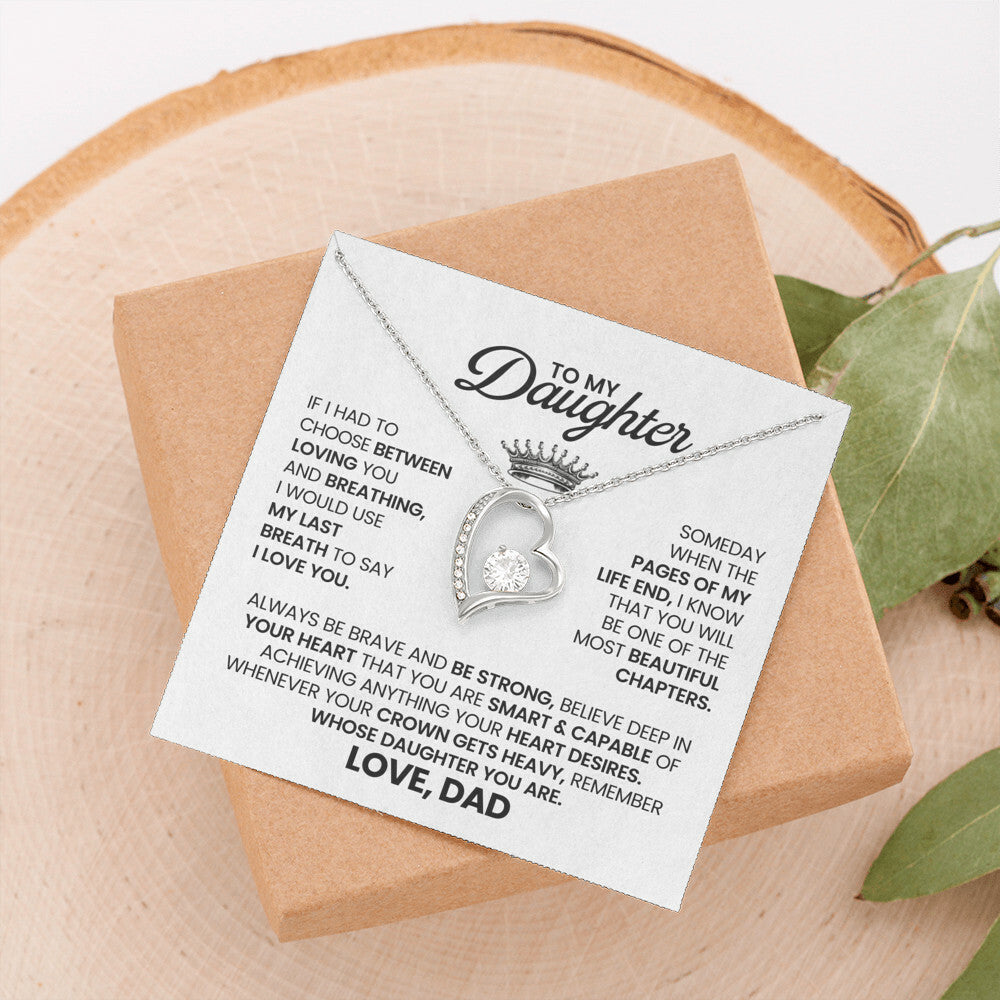 Daughter Forever Love Necklace