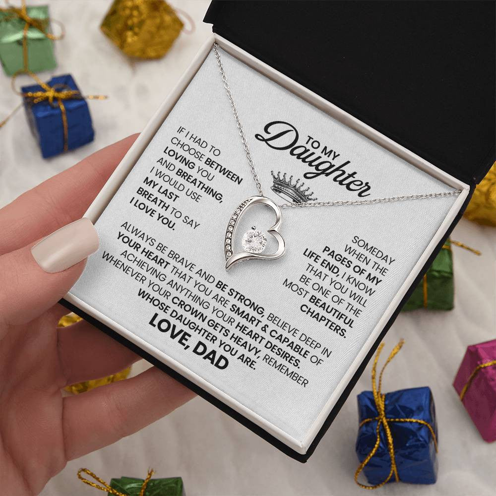 Daughter Forever Love Necklace