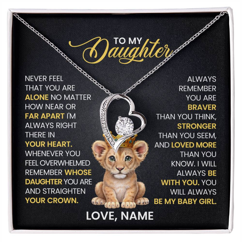 Daughter Forever Love Necklace