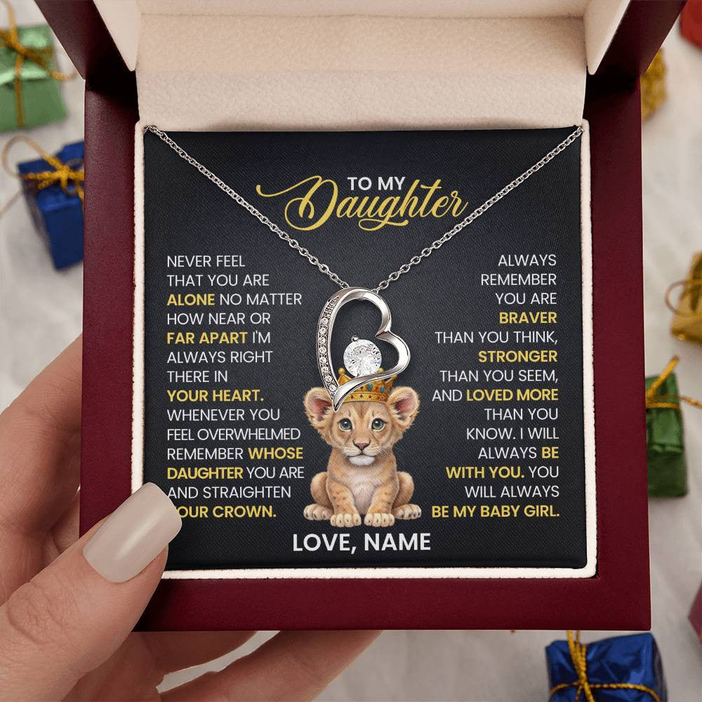 Daughter Forever Love Necklace