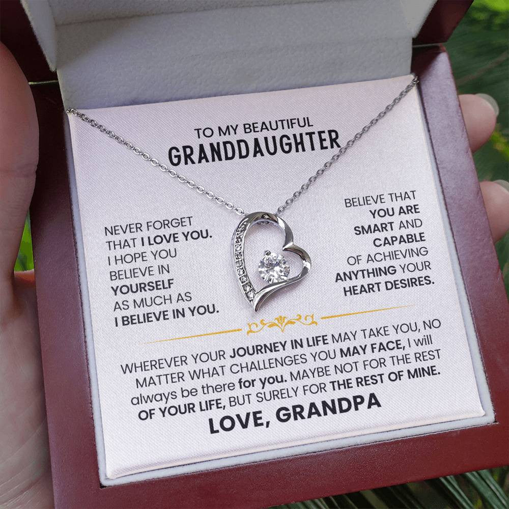 Grand Daughter Forever Love Necklace
