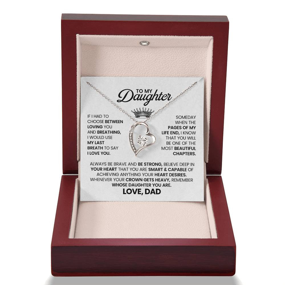 Daughter Forever Love Necklace