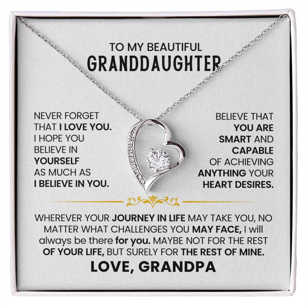 Grand Daughter Forever Love Necklace