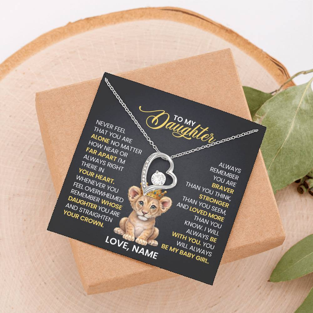 Daughter Forever Love Necklace