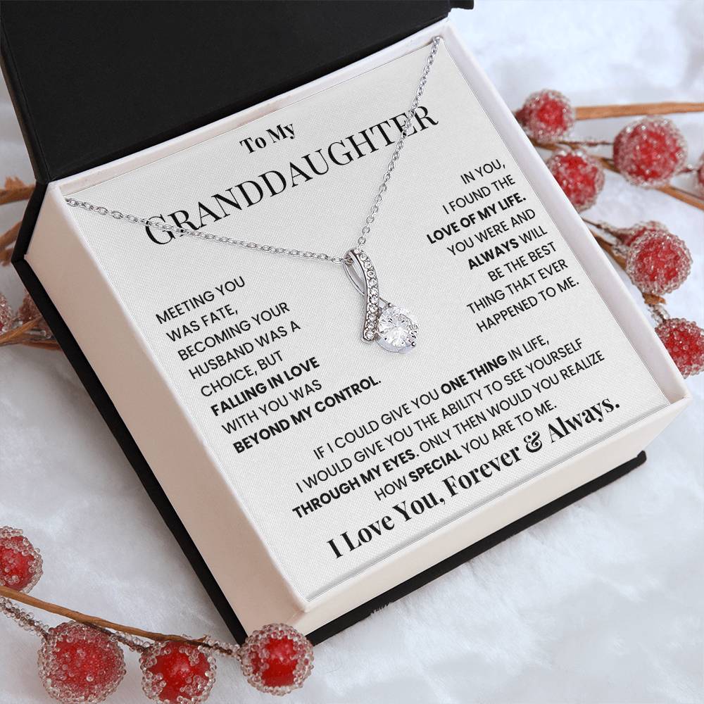 To My Granddaughter, I Love You, Forever & Always