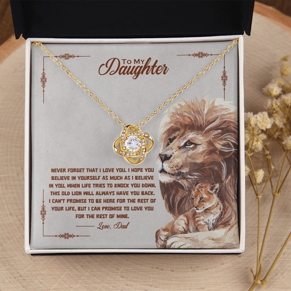 To My Beautiful Daughter, I Promise To Love You For The Rest Of My Life