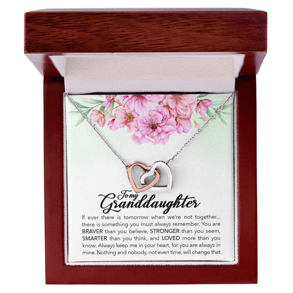 To My Granddaughter, Always Keep Me In Your Heart