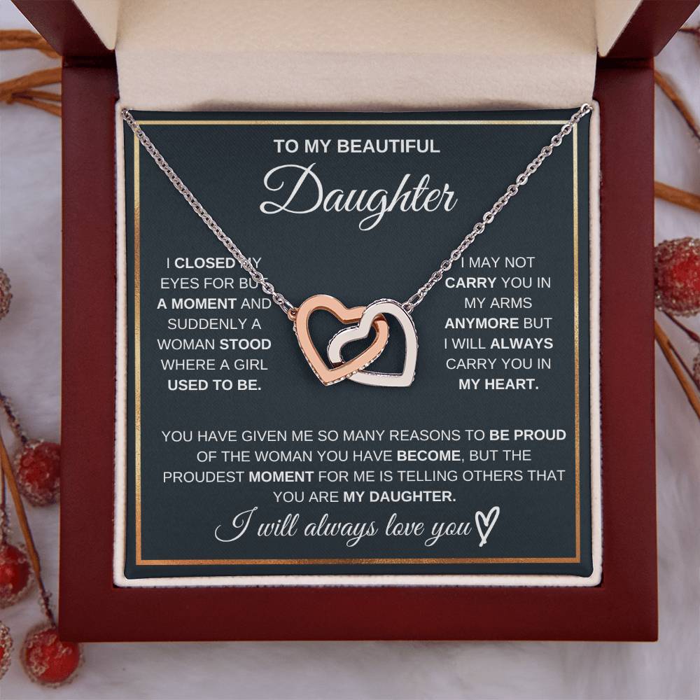 To My Daughter, I Will Always Carry You In My Heart
