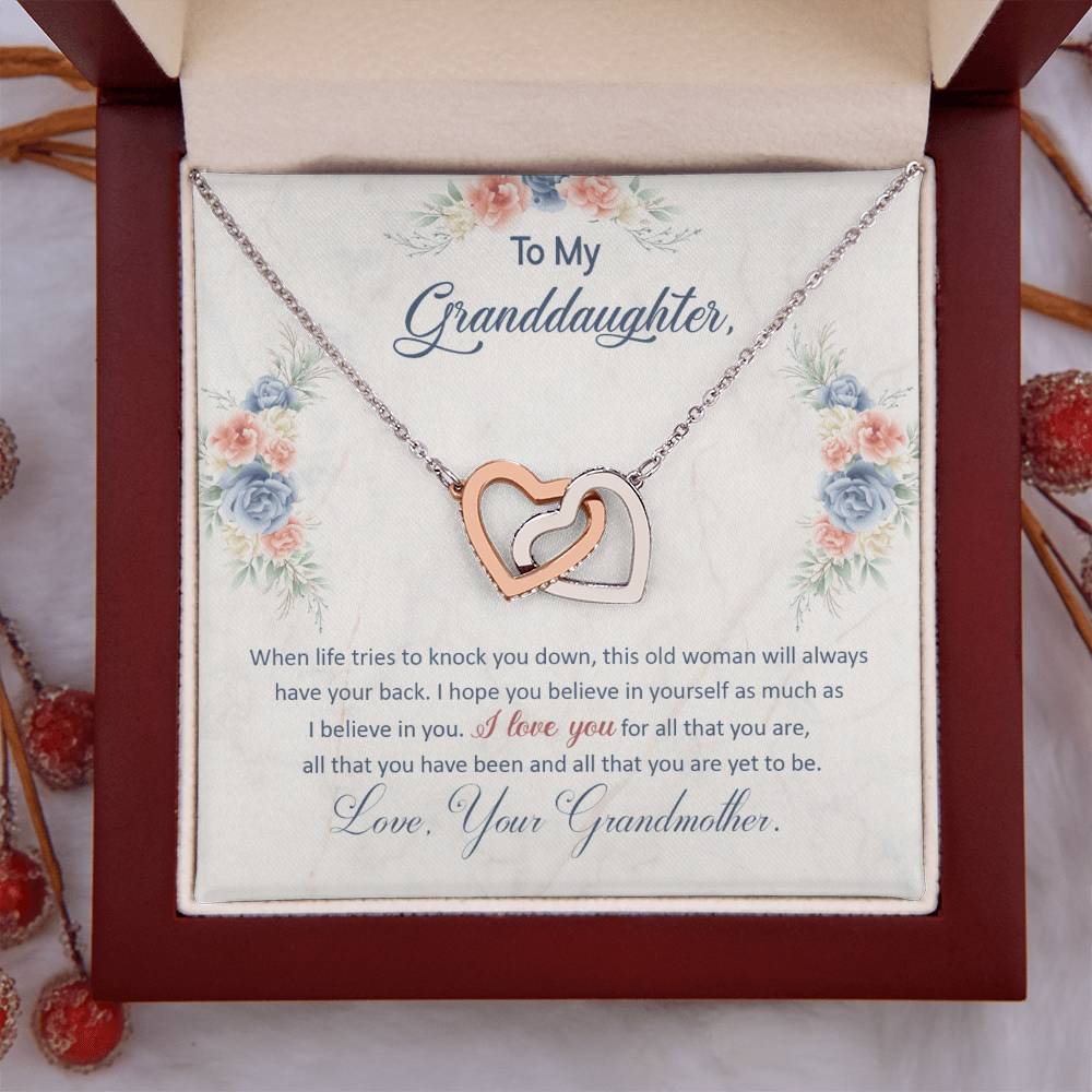 To My Granddaughter, This Old Woman Will Always Have Your Back