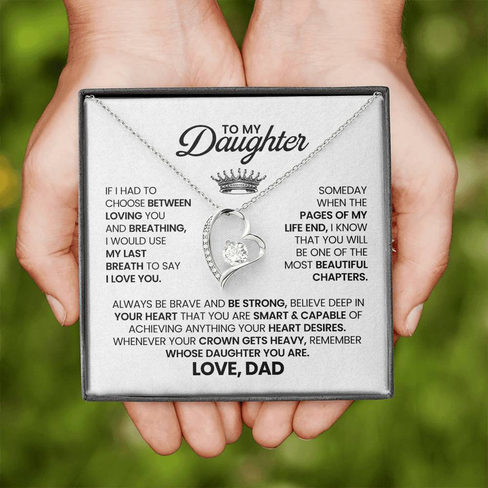 Daughter Forever Love Necklace