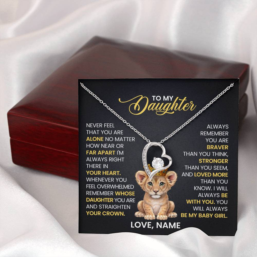 Daughter Forever Love Necklace