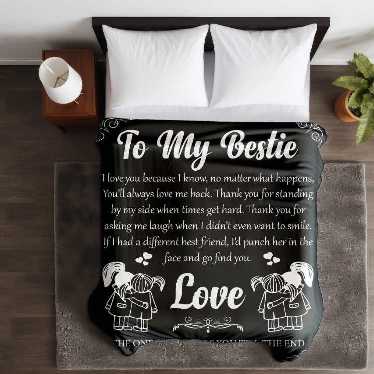 To My Bestie | FLM Arctic Fleece Blanket 50x60