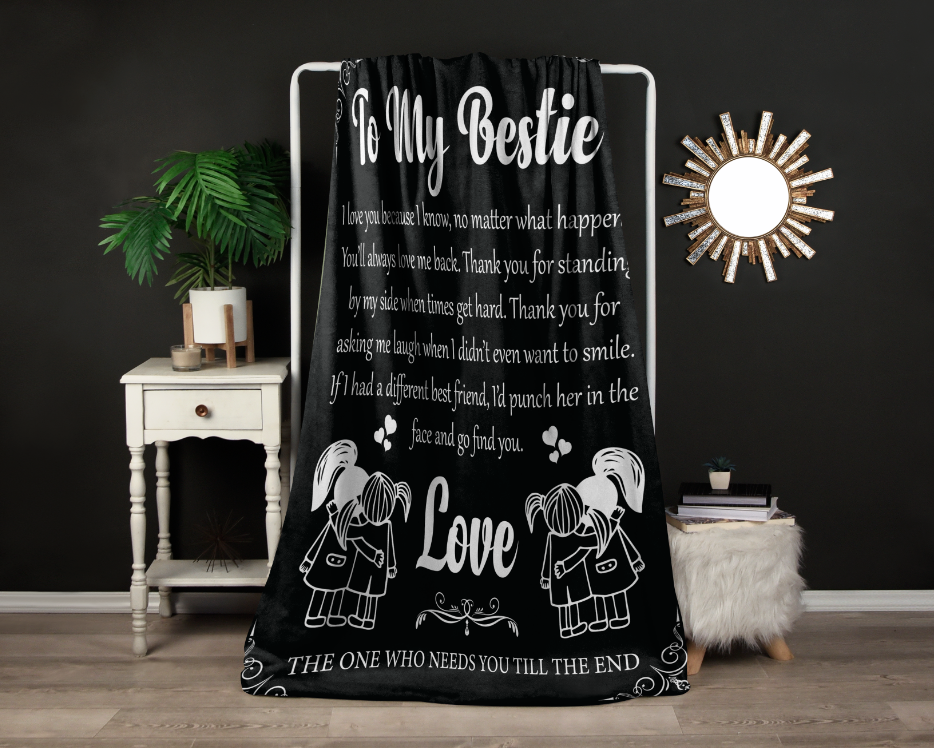 To My Bestie | FLM Arctic Fleece Blanket 50x60