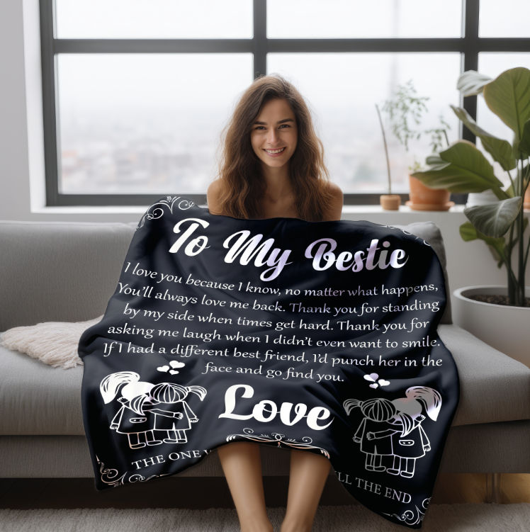 To My Bestie | FLM Arctic Fleece Blanket 50x60
