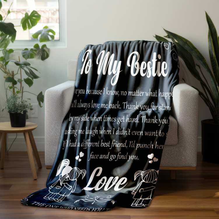 To My Bestie | FLM Arctic Fleece Blanket 50x60